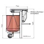 Dynamiseur D37 Ecodyn dimensions de côté