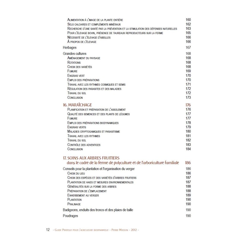 BOOK Guide pratique pour l'agriculture biodynamique