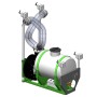 Horizontal tank sprayer 200 liter